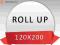 Roll up 120x200 torba, DRUK 1440 DPI EXTRA PROJEKT