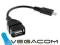 ADAPTER HOST USB MICRO USB OTG FEMALE microUSB A-B