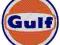 RACING PATCH Naszywka GULF OIL MOTORSPORT Sr.=8cm