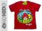 T-shirt ANGRY BIRDS czerwony 122 ORYGINALNY wz.2*A