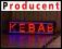 LED REKLAMA SZYLD DIODOWY KEBAB 95x25 cm GWAR.