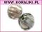 lampwork baryłki czerń 10 mm - 2 sztuki qh