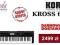 KORG KROSS 61 WORKSTATION + TRANSPORT GRATIS !