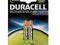 Baterie Duracell Akumulatory HR03 / AAA B2 800 mAh