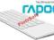 RAPOO KLAWIATURA BT TouchPad E6700 Smart TV WHITE