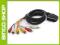 G87 KABEL PRZEWÓD AUDIO VIDEO EURO SCART 6XRCA