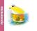 KIDSKIT Pelikan - pojemnik na zabawki kąpielowe