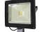 Lampa zew. LED ART,50W,IP65, AC80-265V,black, 4000