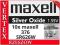 10x BATERIA SREBROWA MAXELL SR 626 W 376 G4 SR66