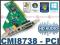 IDEALNA KARTA MUZYCZNA PCI CMI 8738 4-CHANNEL FVAT