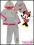 DRES DISNEY MYSZKA MINNIE MOUSE 104/110