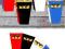 LEGO NINJAGO szablon pudełko popcorn przekąski