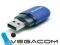 Gumowany Bluetooth USB EDR 2.0 150m Vista