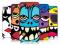 BLACKBERRY Z10 Head Case FACES ETUI obudowa