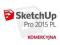 SketchUp Pro 2015 PL Win + Silnik renderujący