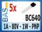 Tranzystor BC640 - 1A 1W 80V PNP TO-92