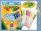 Crayola FLAMASTRY SUPERTIPS zmywalne 12 szt MAZAKI