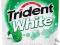 Guma Trident White Spearmint Sugar Free 80 z USA
