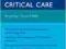 OXFORD HANDBOOK OF CRITICAL CARE Singer, Webb