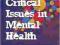 CRITICAL ISSUES IN MENTAL HEALTH Tummey, Turner