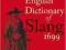 THE FIRST ENGLISH DICTIONARY OF SLANG 1699 Library