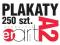 PLAKAT PLAKATY A2 250 egz. 48H FULL COLOR - PROMO