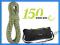 Edelrid 9,8 mm Boa Lina Wspinaczkowa 50m + Torba