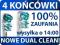 Końcówki do BRAUN ORAL B DUAL CLEAN 4szt. KONCOWKA