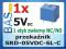 Przekaźnik SRD-05VDC-SL-C cewka 5V , 1 styk NO/NC
