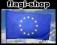 Flaga Unia Europejska Unii 110x70 GRUBY MATERIAŁ