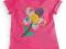 NEXT LATO T-SHIRT PINK FLOWER 2-3 L 909-605