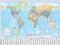 COLLINS WORLD WALL LAMINATED MAP (WORLD MAP)