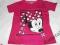 Bluzka T-shirt minnie MYSZKA MIKI 116/122 różowa