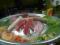 Grill tajlandzki, ryby, krewetki, owoce morza raki