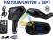 TRANSMITER CAR FM MP3 SD USB PILOT NIEBIESKI