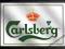 Lustro barowe 20X30 cm Piwo Carlsberg Logo