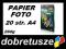 PAPIER FOTOGRAFICZNY WYSOKI POŁYSK PHOTO A4 260gr