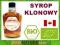 BIO SYROP KLONOWY 250 ml ZDROWY WITAMINY MINERAŁY