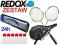 Zestaw Badminton REDOX Rakietki Lotki Siatka