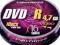 ESPERANZA DVD+R 4,7GB x16 - Cake Box 10
