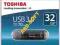 TOSHIBA PenDrive Suzaku 32GB USB 3.0 CZARNY - NOWY