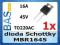 Dioda Schottky MBR1645CT 16A 45V TO220AC