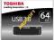 TOSHIBA PenDrive Daichi 64GB USB 3.0 Czarny