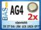 Bateria AG4 177 376 377 G4A LR66 L626 LR626 _2szt