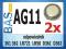 Bateria AG11 _ 361 362 LR721 LR58 D361 D362 _2szt