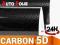 FOLIA CZARNA CZARNY KARBON CARBON 5D 152x50 NOWOŚĆ