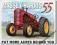 Metalowy plakat reklama USA Traktor Massey Haris