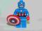 CAPTAIN AMERICA ameryka Figurka LEGO 76017 sh106