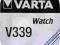 Bateria Srebrowa VARTA 339,SR614SW, SR614