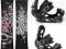 Nowy Snowboard Raven Queen Black 141cm + Wiązania